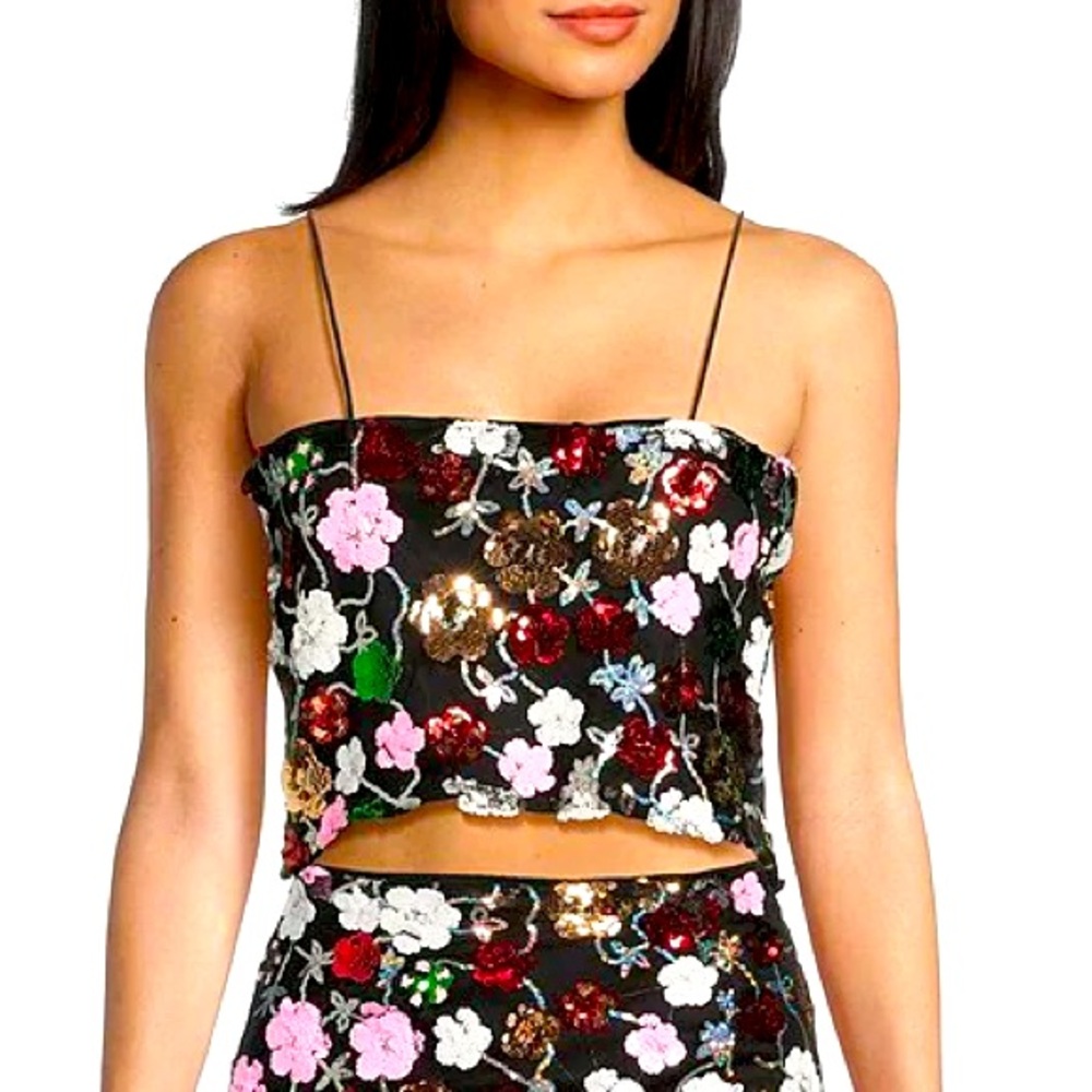 Sequin Camisole Top